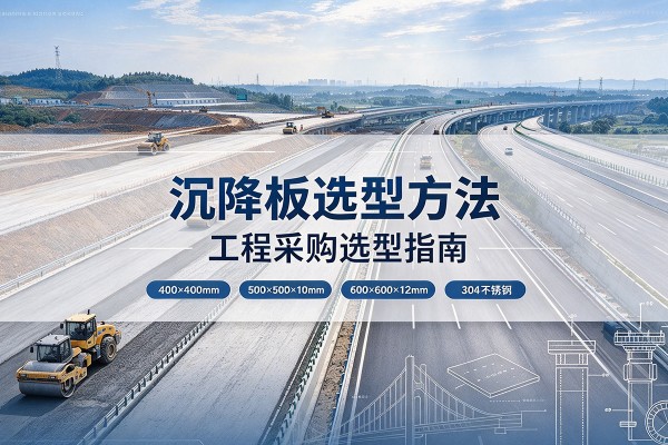 滨州沉降板选择方法