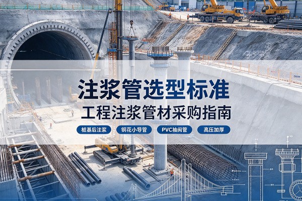 滨州注浆管选型标准